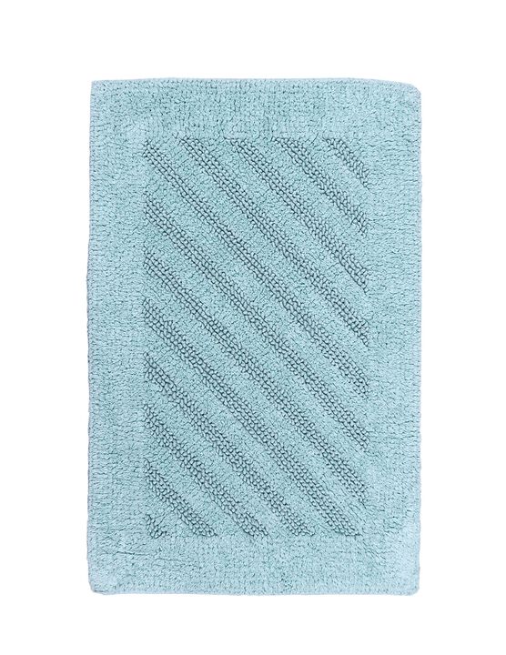 Knightsbridge Shooting Star 220 GSF Reversible Bath Rug 20 x 30 - Sage