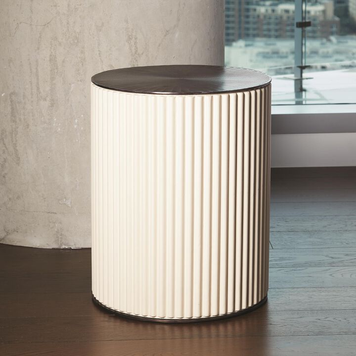 Camille Bronze Side Table