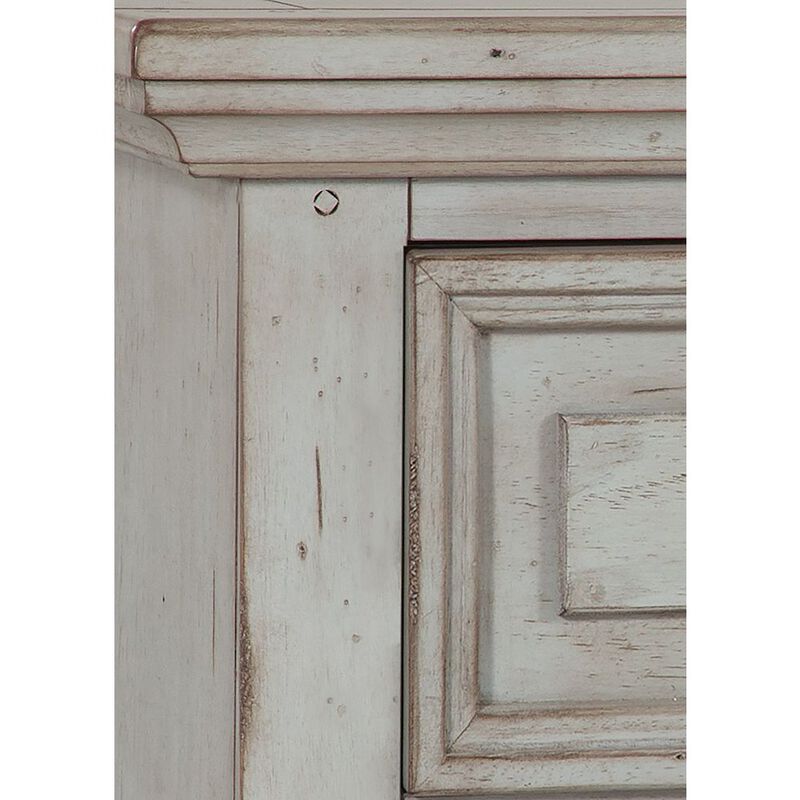 Stonebrook Small Nightstand - Light Distressed Antique Gray