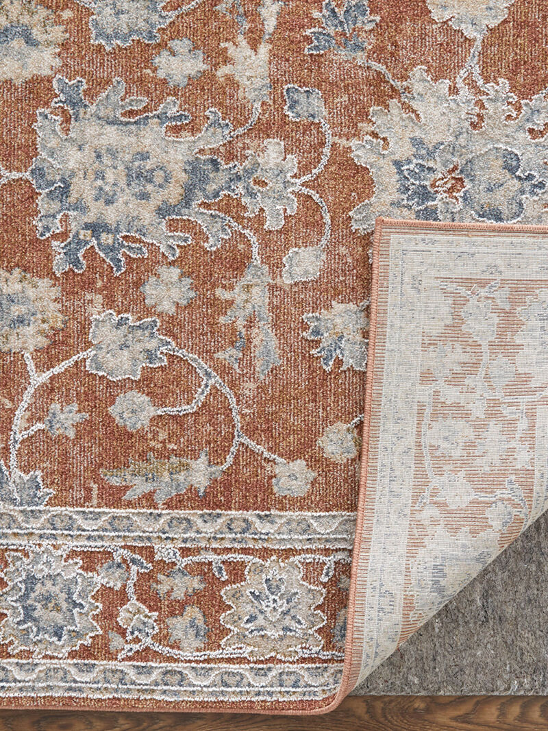 Pasha 39M7F 7'10" x 10'3" Red/Ivory/Blue Rug