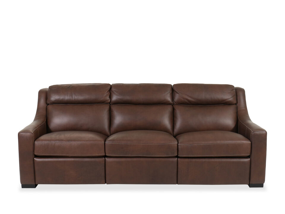 Germain Leather Power Sofa