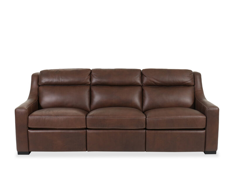 Germain Leather Power Sofa