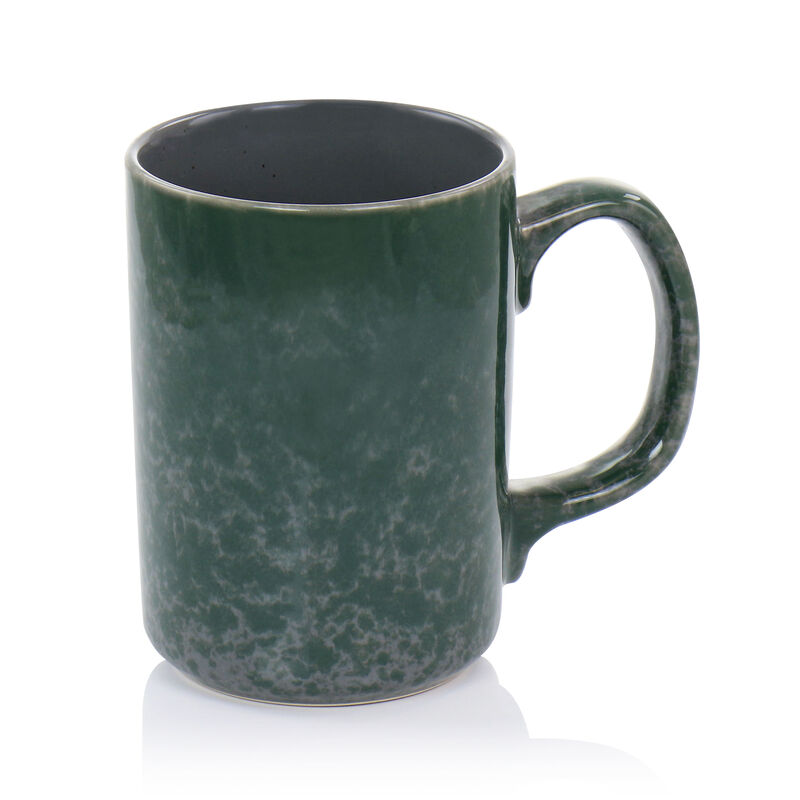 Mr. Coffee Mr. Sidewalk Blues 18oz 4 Piece Stoneware Mug Set in Assorted Colors