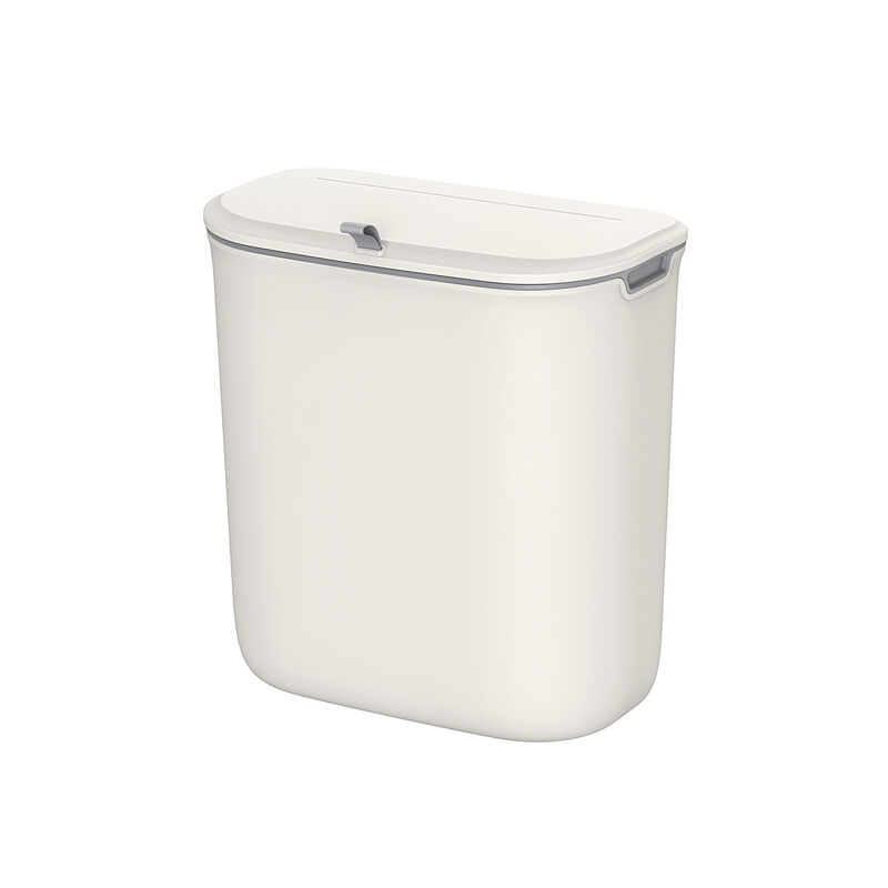 2.4-Gallon Hanging Trash Can with Lid