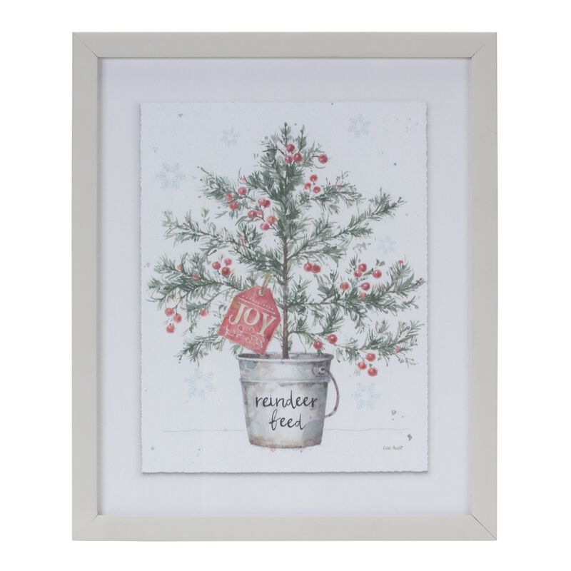 Potted Pine Tree Wall Art (Set of 2)