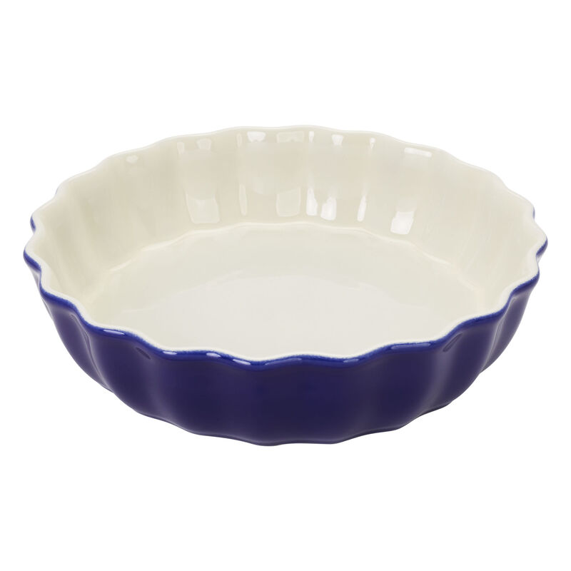 Henckels Ceramic 8-pc Mixed Bakeware & Serving Set - Dark Blue