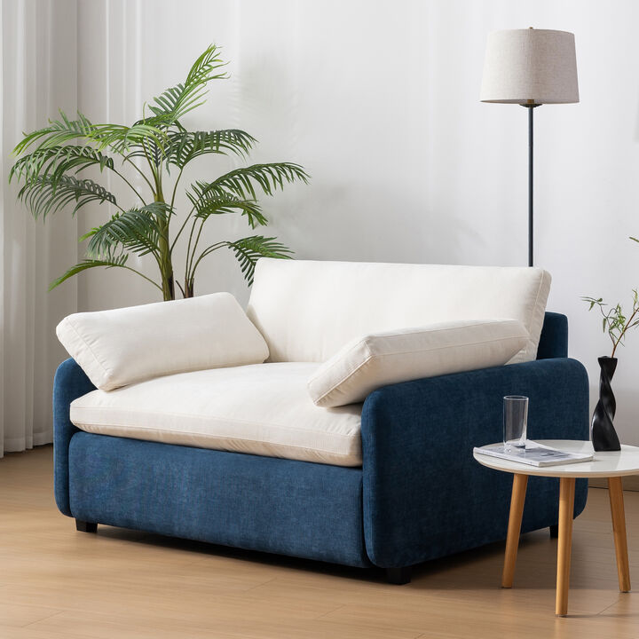 Merax Chenille Single Sofa Accent Chair