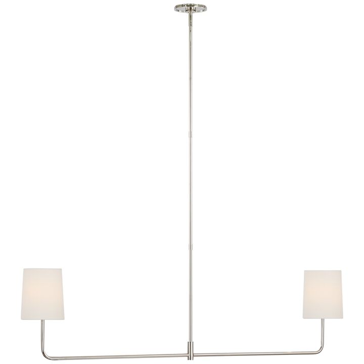 Go Lightly 54" Two Light Linear Chandelier