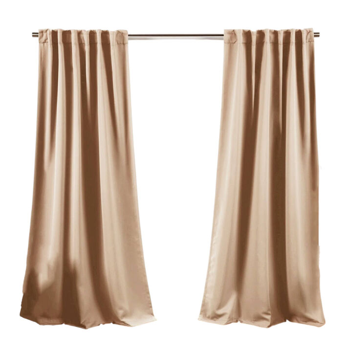 Blackout Curtain Panels – Set of 2 Thermal Insulated Drapes for Bedroom & Living Room