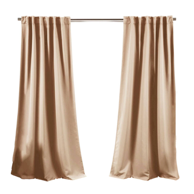 Blackout Curtain Panels – Set of 2 Thermal Insulated Drapes for Bedroom & Living Room