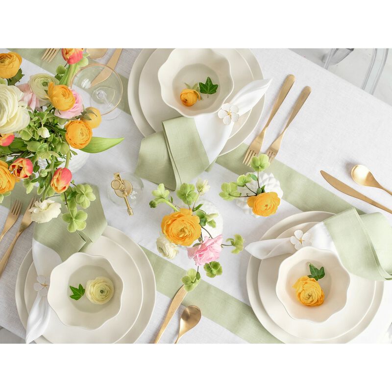 Solino Home 100% Pure Linen Table Runner | Contempo