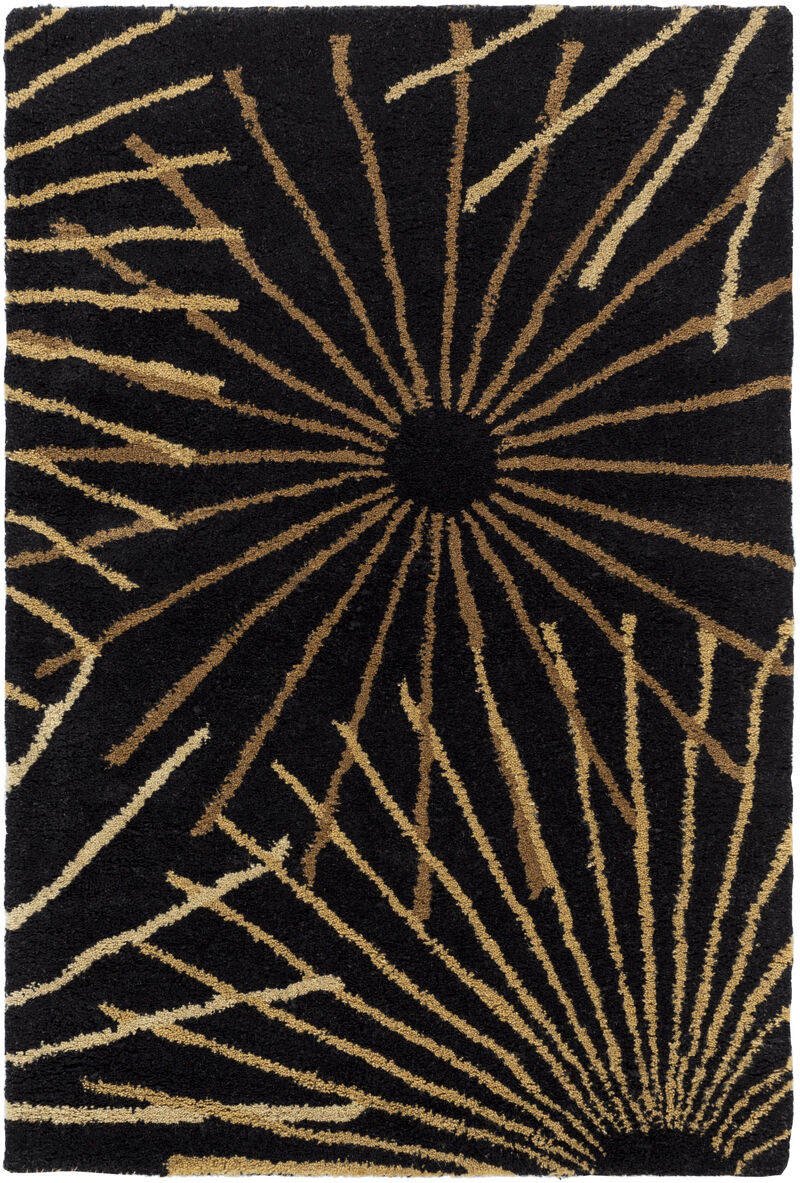 Forum FM-7090 8' x 10' Kidney Brown Rug
