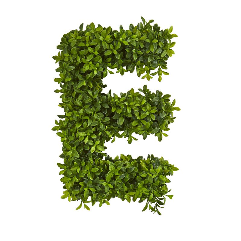 Hivvago "LOVE" Boxwood Artificial Wall Decoration (Indoor/Outdoor)