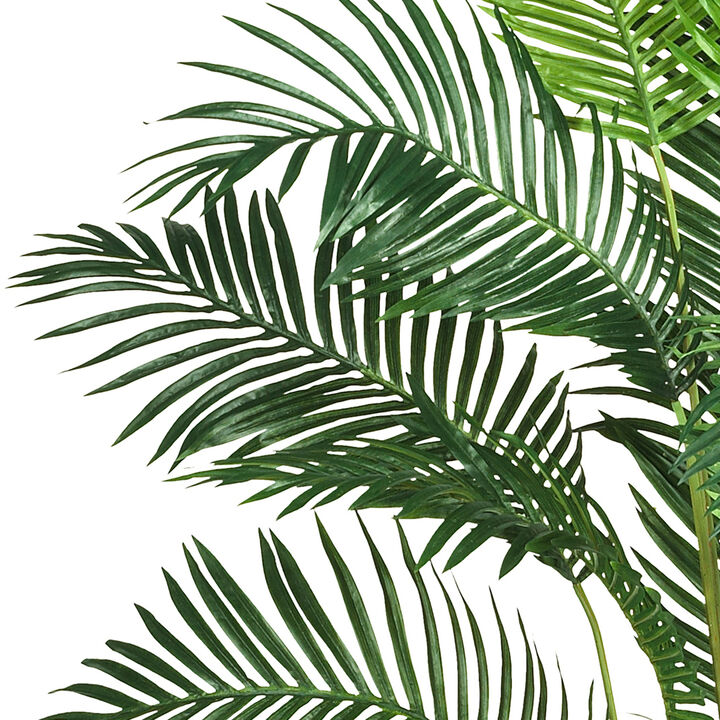 Nearly Natural 7-ft Paradise Palm Tree w/21 Lvs