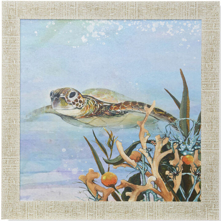 Textured Framed Print