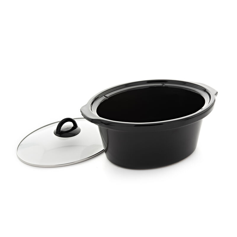 Brentwood Scallop Pattern 4.5 Quart Slow Cooker in Blue