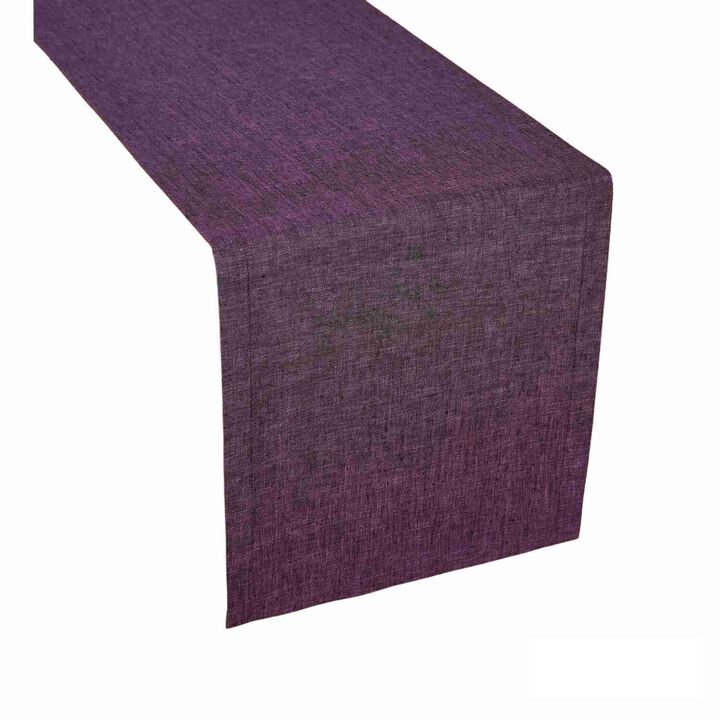 Solino Home 100% Pure Linen Table Runner | Athena for Thanksgiving, Christmas