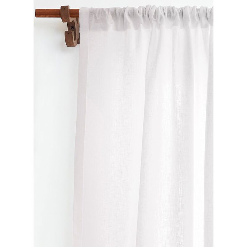Solino Home 100% Pure Linen Curtain | Linen for Thanksgiving, Christmas