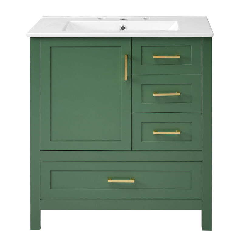 Merax Bathroom Storage Cabinet Vanity with Sink