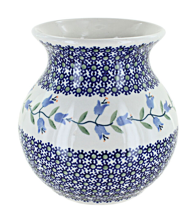 Blue Rose Polish Pottery Tulip Medium Vase