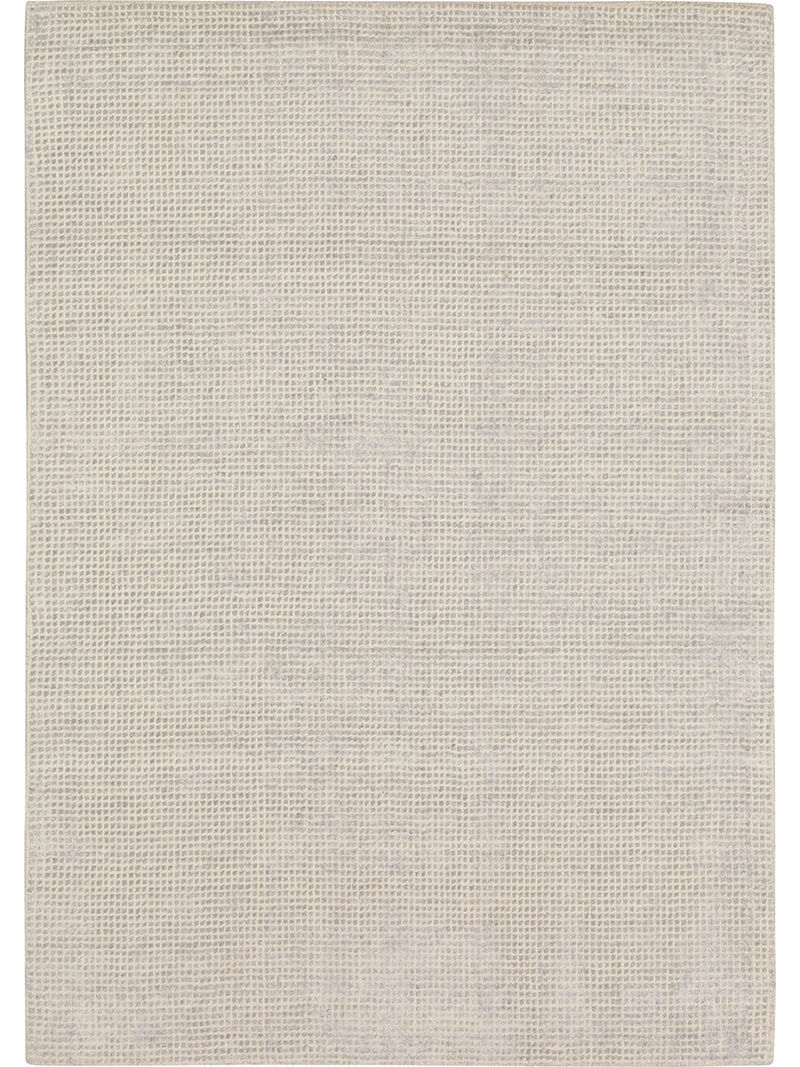 Labyrinth Meander Silver Birch 8' X 10' Rug