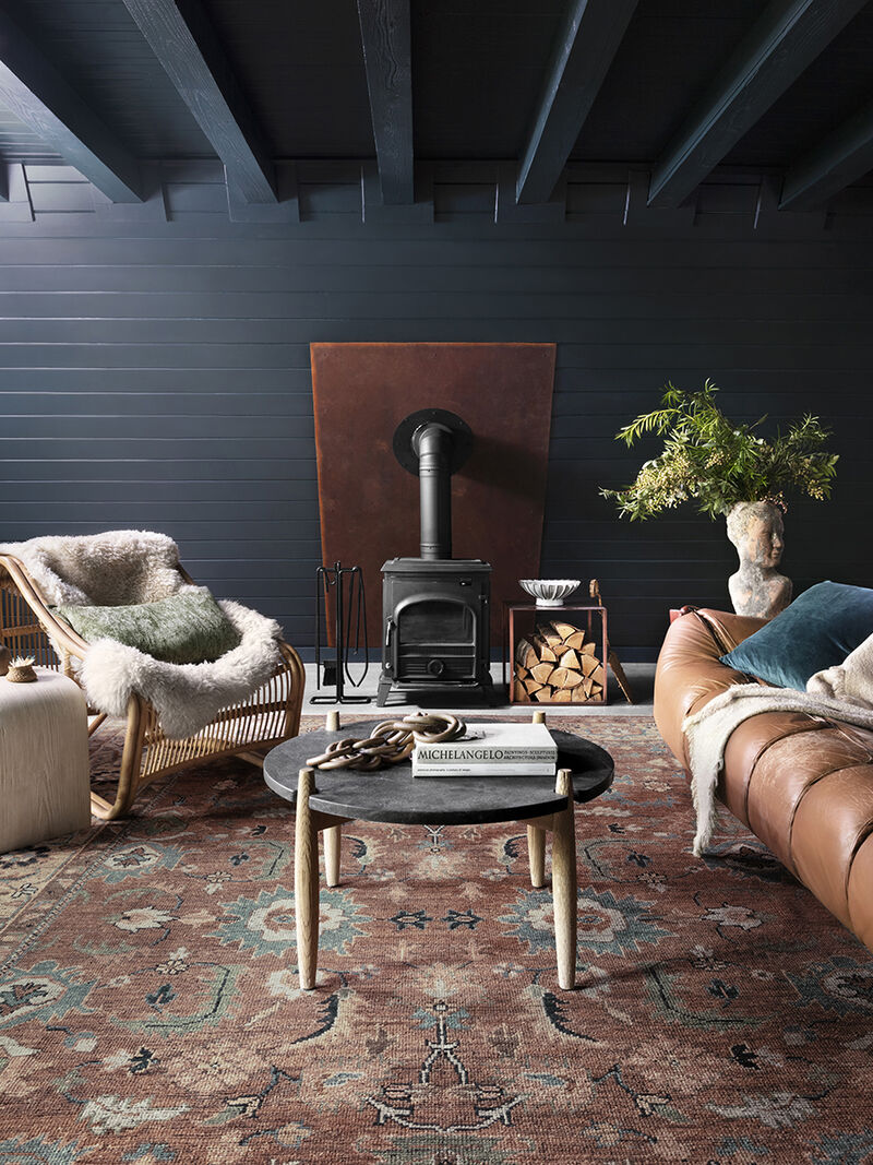 Heirloom HQ08 Brick/Sand 10' x 14' Rug