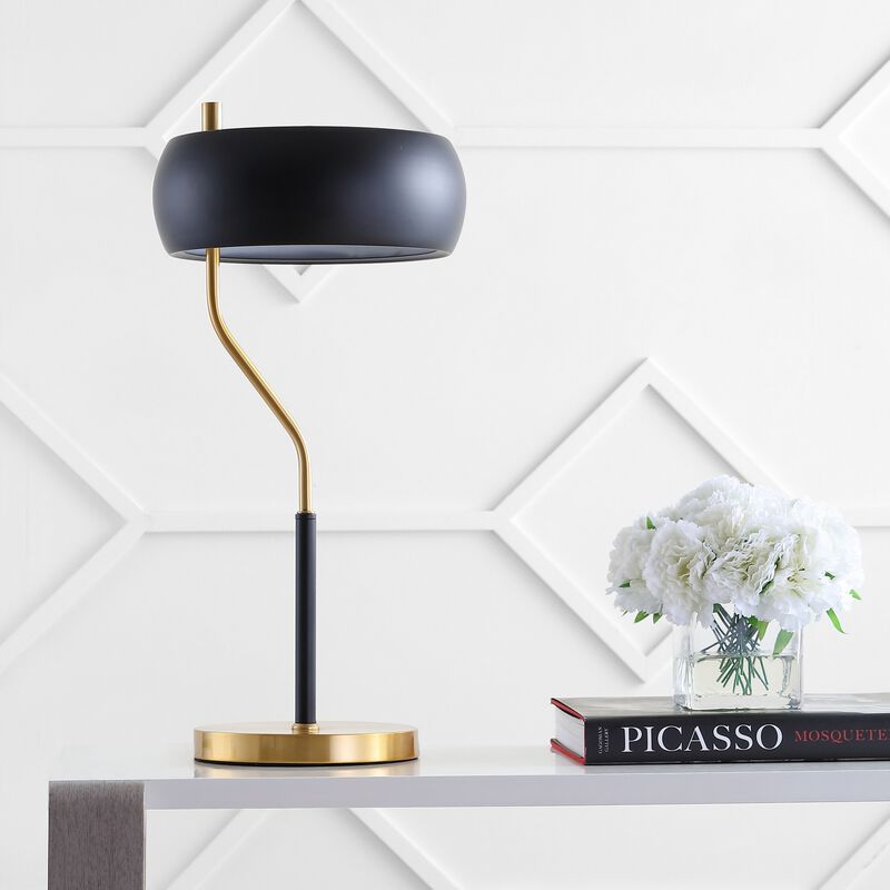 Oskar Moody Metal LED Desk Lamp