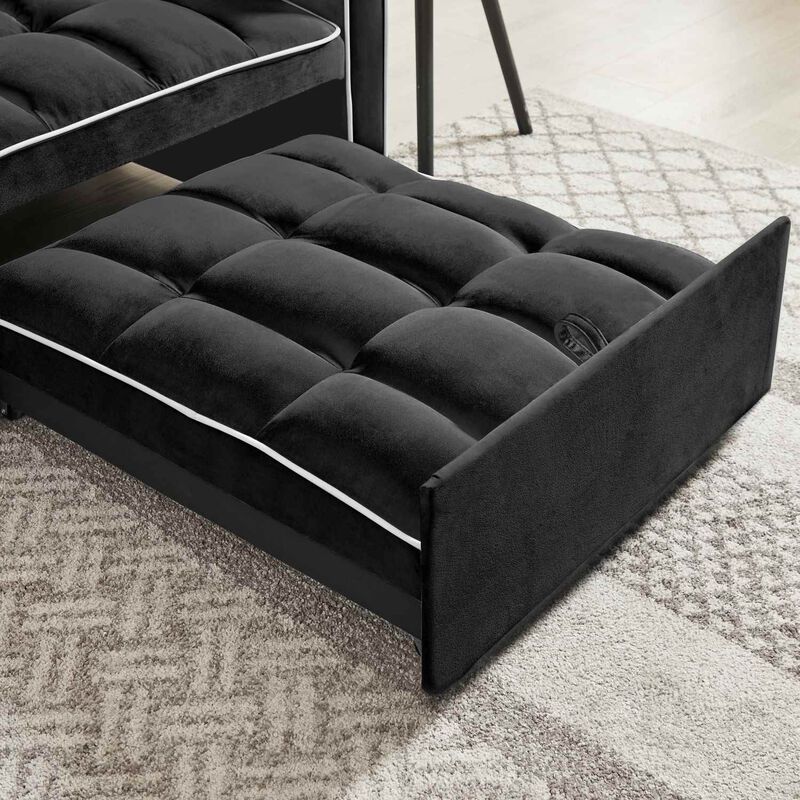 Three-in-one sofa bed chair folding sofa bed adjustable back into a sofa recliner single bed adult modern chair bed