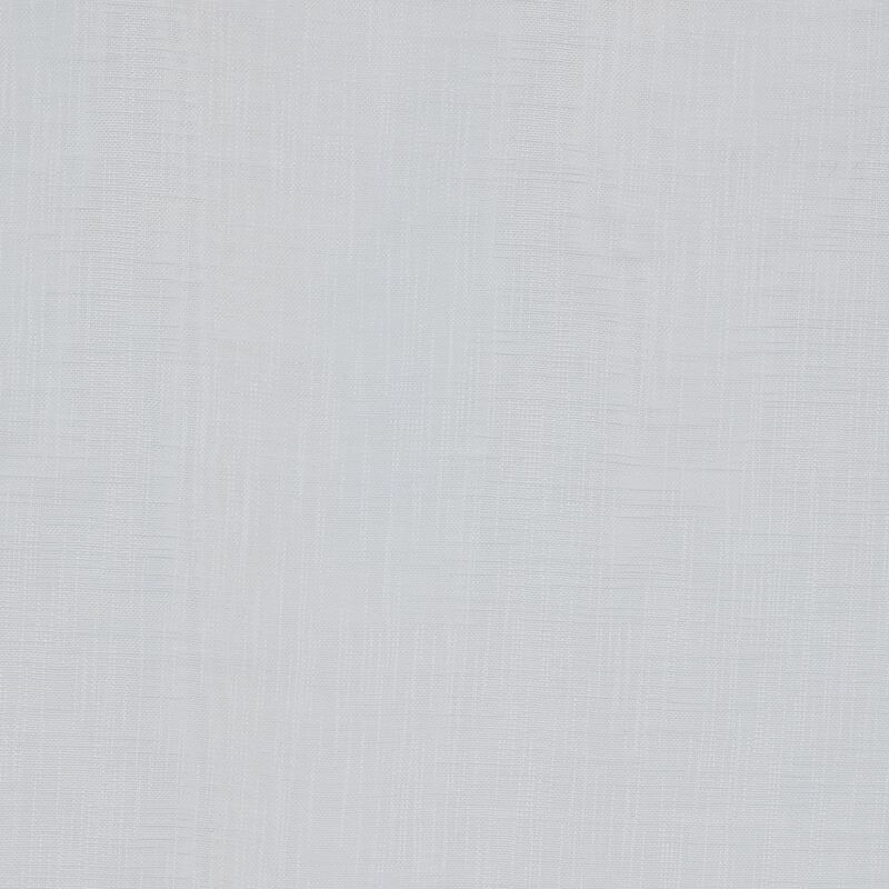 Habitat Cote D' Azure Sheer Rod Pocket 3 Piece Curtain Tiers and Valance Set 52" x 24" White