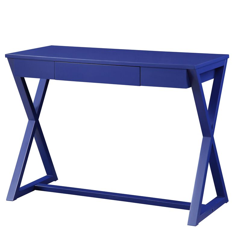 ACME Nalo Writing Desk(Same AC00919), Twilight Blue Finish