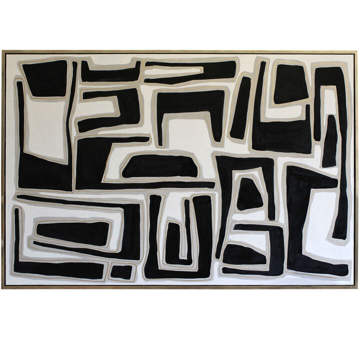 Overnight Framed Canvas Art