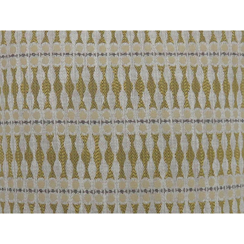 Contemporary Style Simple Traditionally Designed Set of 2 Throw Pillows, Yellow-Benzara