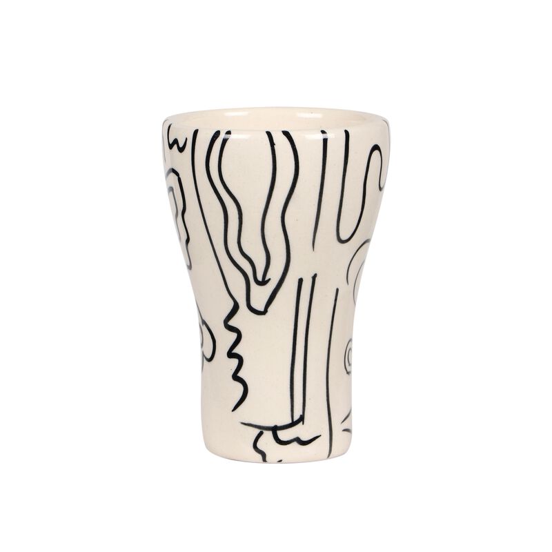 Velma 'Sultry' Ceramic Glasses - Set of 4