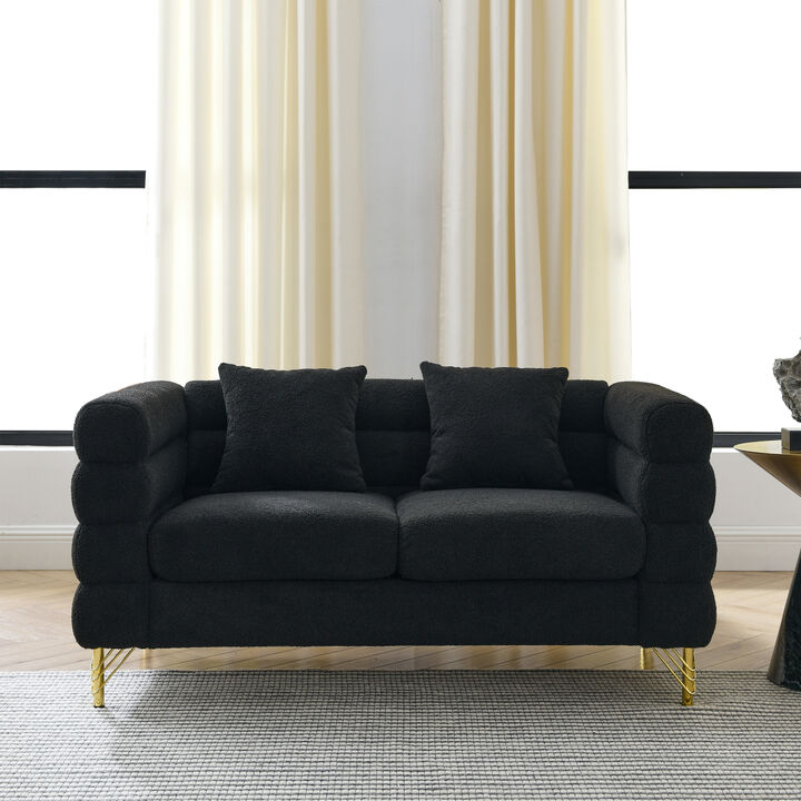 Comfortable Oversized Sectional Sofa with Pillows