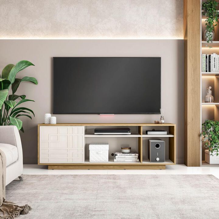 Techni Mobili TV Stand for Screen TVs Up to 70” When Measured Diagonally