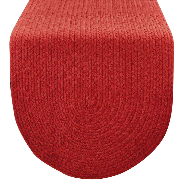 Split P Red Essex Table Runner 15" X 54"
