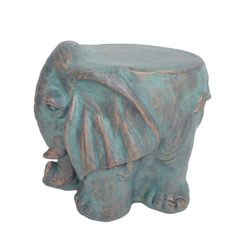 Streamdale Elephant Garden Stool Versatile Decor, Effortless Assembly