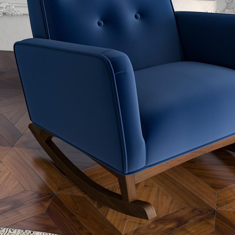 Ashcroft Furniture Co Demetrius Solid Wood Rocking Chair
