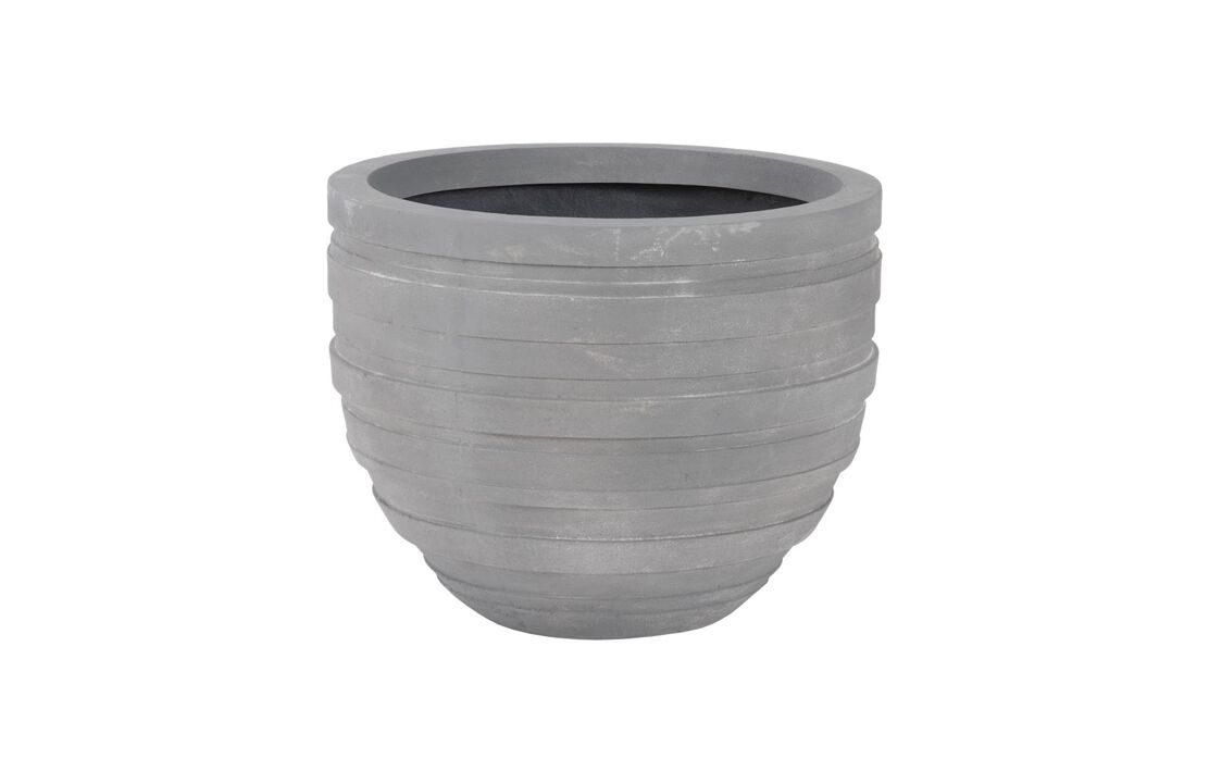 June Extra Small Planter in Raw Gray