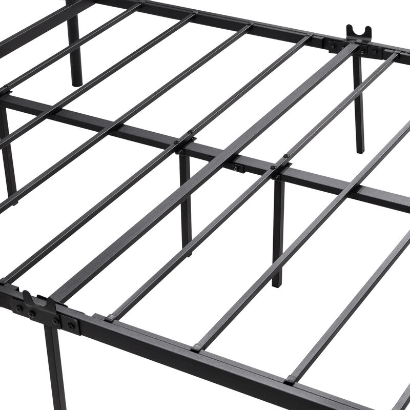 Streamdale Full Metal Platform Bed Frame w/ Headboard