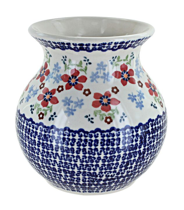Blue Rose Polish Pottery Tulip Medium Vase