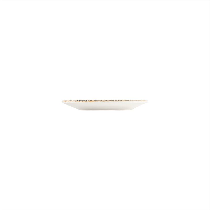 Alhambra 7.5" x 6" Organic Decorated Porcelain Plate (Set of 4)