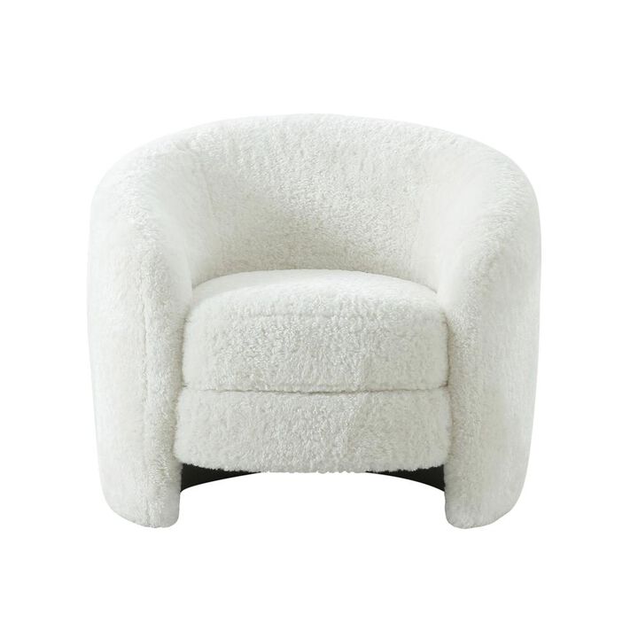Belen Kox Luxe Faux Shearling Armchair, Belen Kox