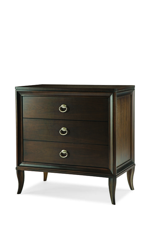 Tribeca 3 Drawer Nightstand