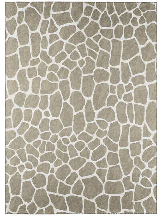Mali ML4 Stone 3' x 5' Rug