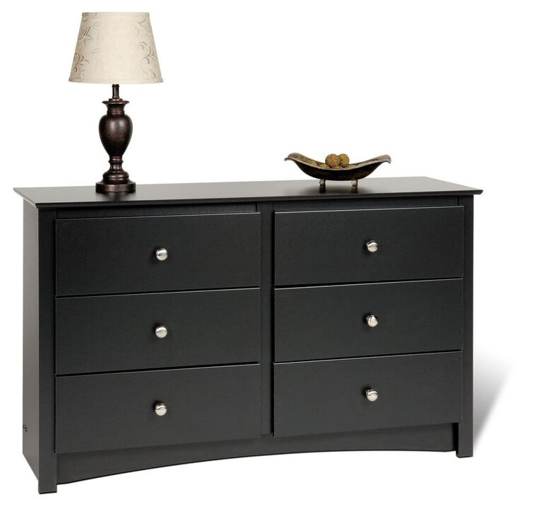 Prepac Black Sonoma Children’s 6 Drawer Dresser