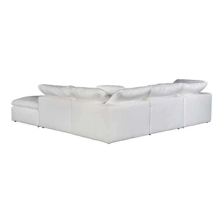 Dream Living Cream White Modular Sectional, Belen Kox