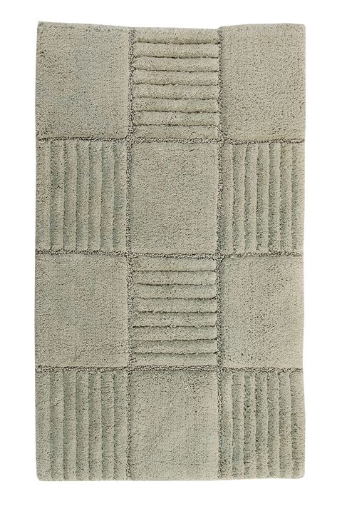 Knightsbridge Chakkar Board 220 GSF Non Skid Back Bath Rug 17 x 24 - Natural