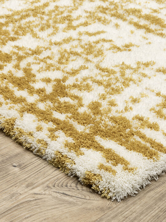 Galileo 2' x 3' Gold Rug