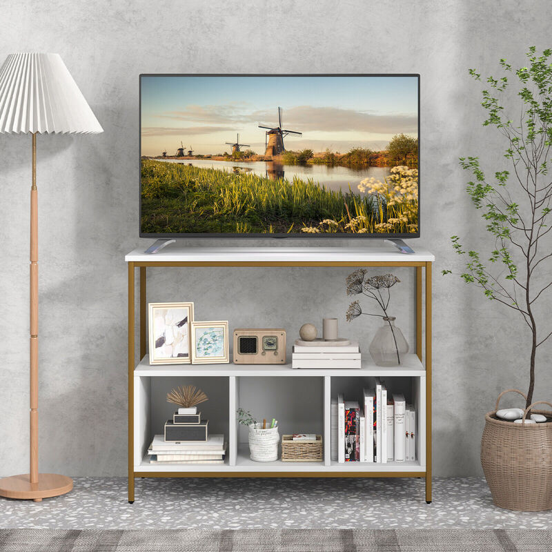 Modern Kitchen Buffet Sideboard with 3 Compartments